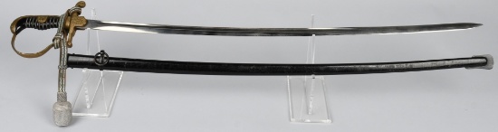 WWII NAZI GERMAN DOVE HEAD SWORD BY WMW WAFFEN