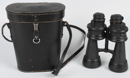 WWII NAZI GERMAN CASED 7 X 50 POWER BINOCULARS