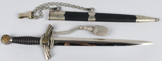 WWII NAZI GERMAN LUFTWAFFE FIRST PATTERN DAGGER