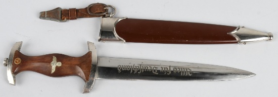 WWII NAZI GERMAN M33 SA DAGGER W/ HANGER By KLASS