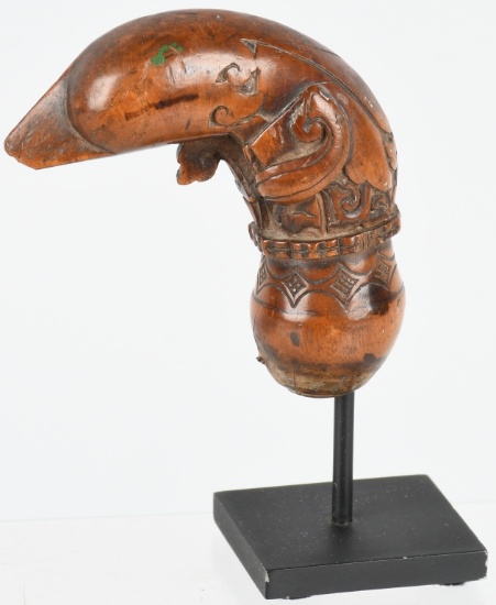MALAY PANGULU KERIS KRIS HANDLE ca 19th C
