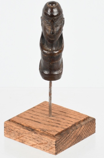 JAVA BHIMA WOOD KERIS KRIS HANDLE ca 18th 19th C