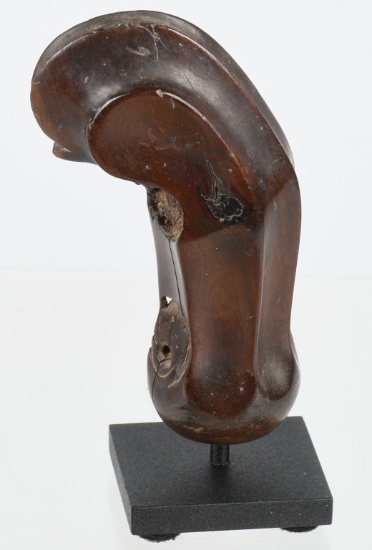 JAVA YOGYAKARTA WOOD KREIS KRIS HANDLE ca 19th C
