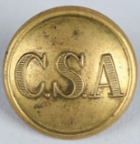 CONFEDERATE CSA GENERAL SERVICE BUTTON