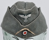 WWII NAZI GERMAN INFANTRY OFFICER'S OVERSEAS CAP