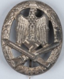 WWII NAZI GERMAN GENERAL ASSAULT BADGE BY S&L