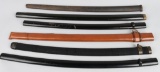 6 JAPANESE STYLE KATANA SAMURAI SWORD SHEATHES