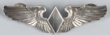 WWII WASP PILOT WINGS by JOSTEN STERLING SILVER