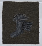 WW2 US ARMY AIR CORPS WINGED BOOT MEMBERSHIP PATCH