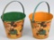 2-MICKEY MOUSE 1930's SAND PAILS