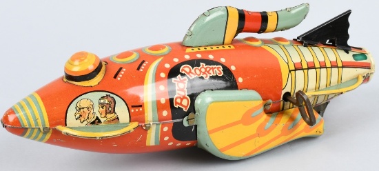 MARX Tin Windup BUCK ROGERS SPACE CRUISER