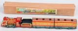 JAPAN Tin Friction HONEY MOON TRAIN w/ BOX