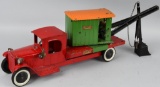 STRUCTO STEAM SHOVEL TRUCK w/ ELECTRIC LIGHTS