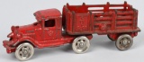 AC WILLIAMS CAST IRON C TO C CO. STAKE BED TRUCK