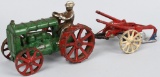 ARCADE CAST IRON FORDSON TRACTOR & PLOW