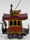 NIFTY Tin Windup TOONERVILLE TROLLEY