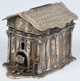 ORNATE DOG HOUSE STILL BANK