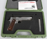 BOXED STAINLESS SPRINGFIELD ARMORY 1911-A1 PISTOL