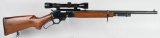 SCOPED MARLIN MODEL 444S LEVER ACTION RIFLE