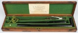 Ca. 1850'S OAK CASED LONDON AIR POWER CANE GUN