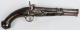 EARLY SPANISH MIQUELET PERCUSSION PISTOL