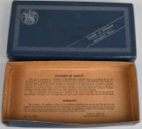 SMITH & WESSON MODEL 34 22/32 KIT GUN BLUE BOX