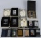 13- ZIPPO ASSORTED LIGHTERS