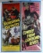 2- 1940s-50's WESTERN COLOR INSERT MOVIE POSTERS