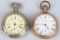 2- 19th CENT. POCKET WATCHES