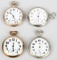 4- ILLINOIS POCKET WATCHES, 16-S