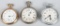 3- WALTHAM POCKET WATCHES 18-S & 16-S