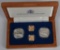 US CONSTITUTION 2- $5 GOLD & $1 SILVER COINS SET