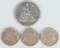 U.S TYPE COINS, 3-1931-S NICKELS, & 1858-O HALF