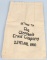 CLEVELAND TRUST COMPANY BANK BAG