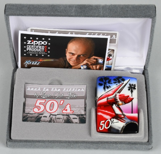 ZIPPO MAZZI AIRBRUSH "BACK TO FIFTIES" LIGHTER