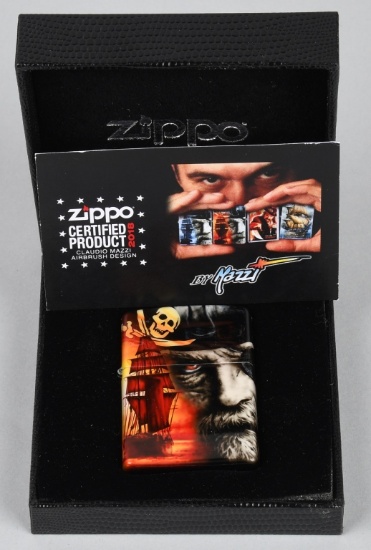 ZIPPO MAZZI AIRBRUSH "PIRACY" LIGHTER