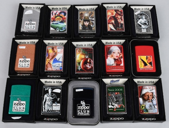 15- ZIPPO CLUB ITALIA LIGHTERS