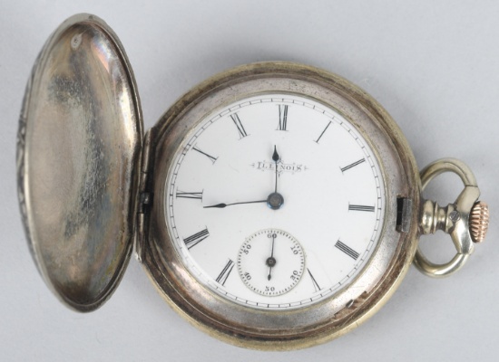 1889 PARIS WORLDS FAIR EXPOSITION POCKET WATCH