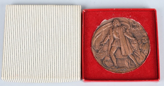 1892 SAINT GAUDENS COLUMBIAN EXPO MEDAL BOXED