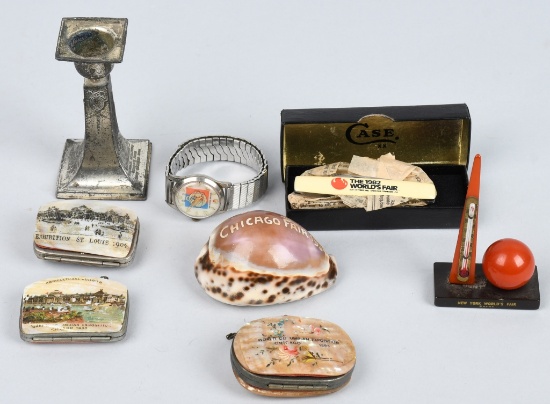 WORLDS FAIR SOUVENIR LOT