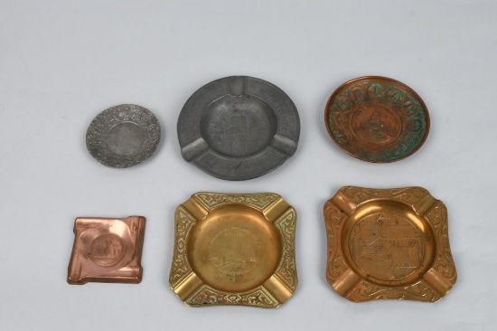1933 CHICAGO WORLDS FAIR ASH TRAYS