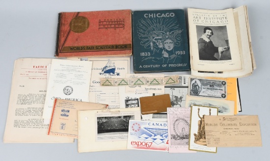 WORLDS FAIR PAPERWORK