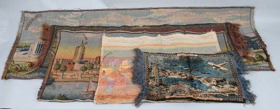 5- CHICAGO WORLDS FAIR TAPESTRIES