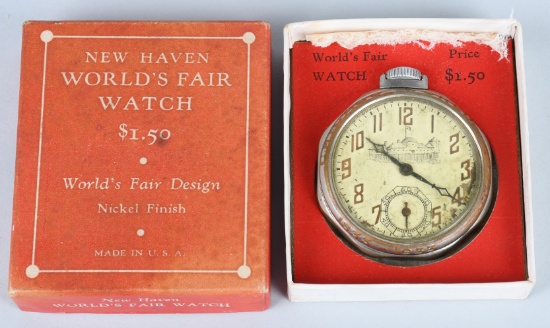 1933 CHICAGO WORLDS FAIR WATCH IN BOX