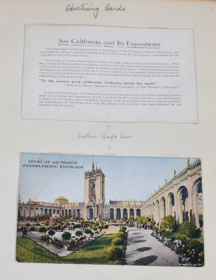 130+ 1915 PANAMA PACIFIC EXPO POST CARDS