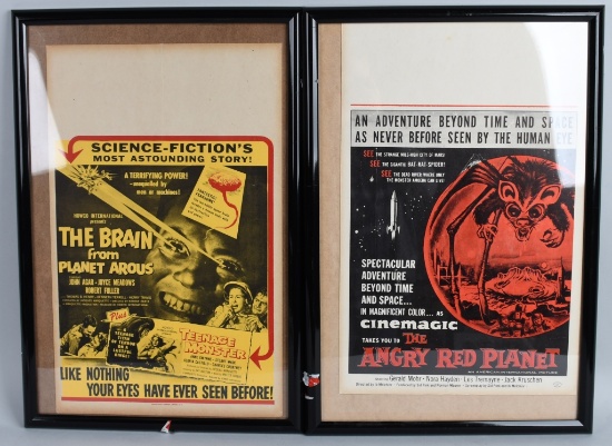 2- 1950's SCI FI MOVIE POSTERS
