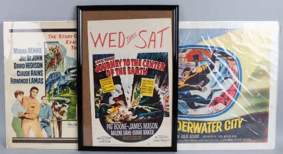 3- CLASSIC SCI FI MOVIE POSTERS