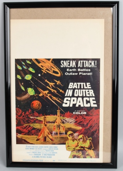 1960 BATTLE IN OUTER SPACE MOVIE POSTER