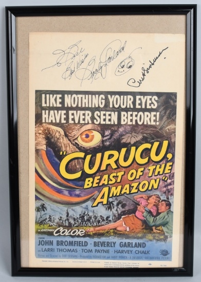 1956 CURUCU BEAST OF THE AMAZON, BEVERLY GARLAND