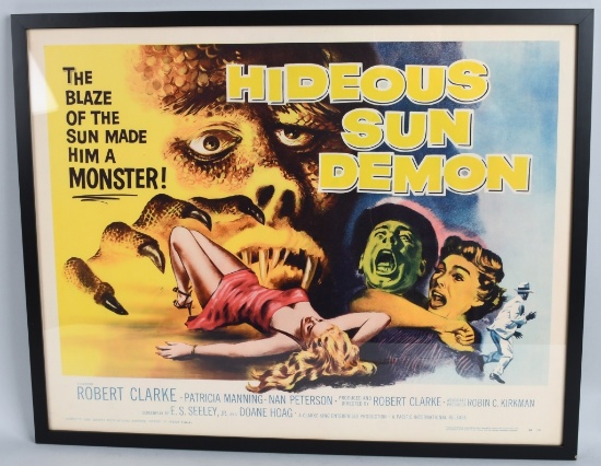 HIDEOUS SUN DEMON 1959 MOVIE POSTER